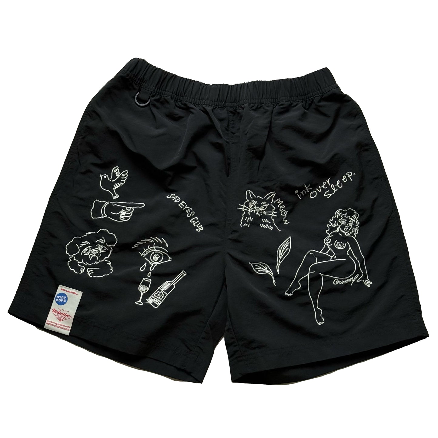 【Pre Order】Ebroidered Nylon Easy Shorts #2