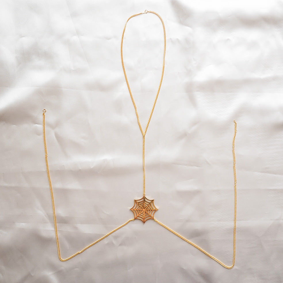 【受注生産】Spiderweb Chain Harness