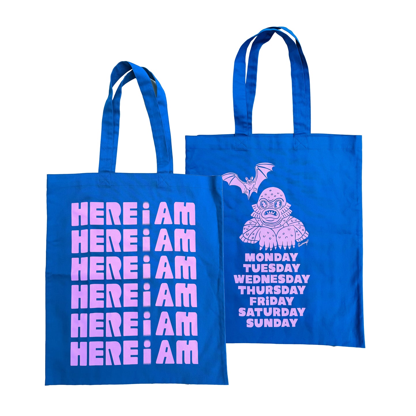 HERE i AM Tote bag
