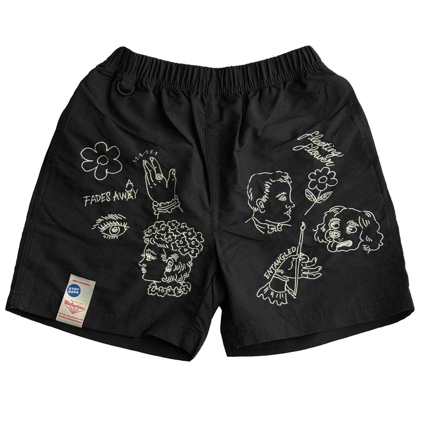 【Pre Order】Ebroidered Nylon Easy Shorts