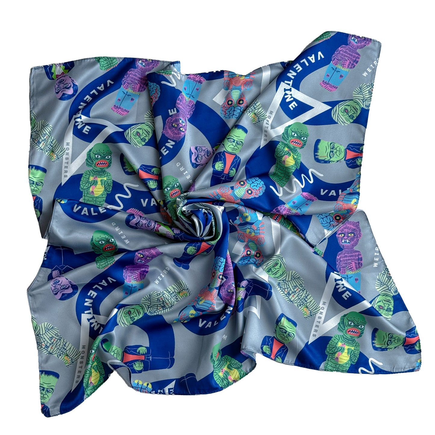 Bubble Bottle Monster scarf