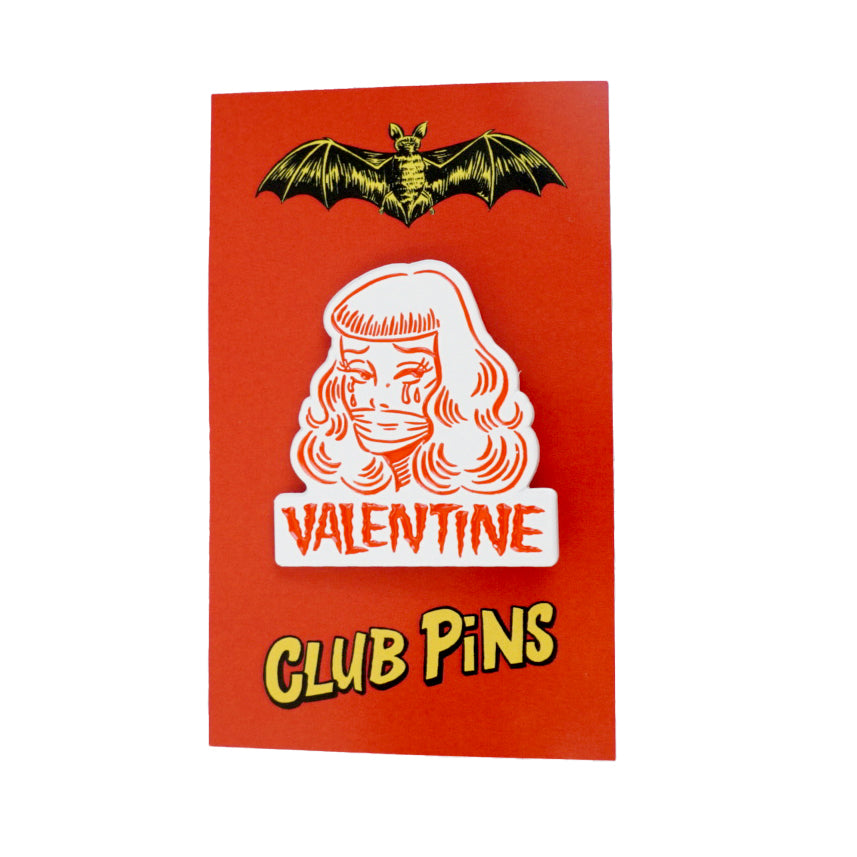 VALENTINE CLUB PIN