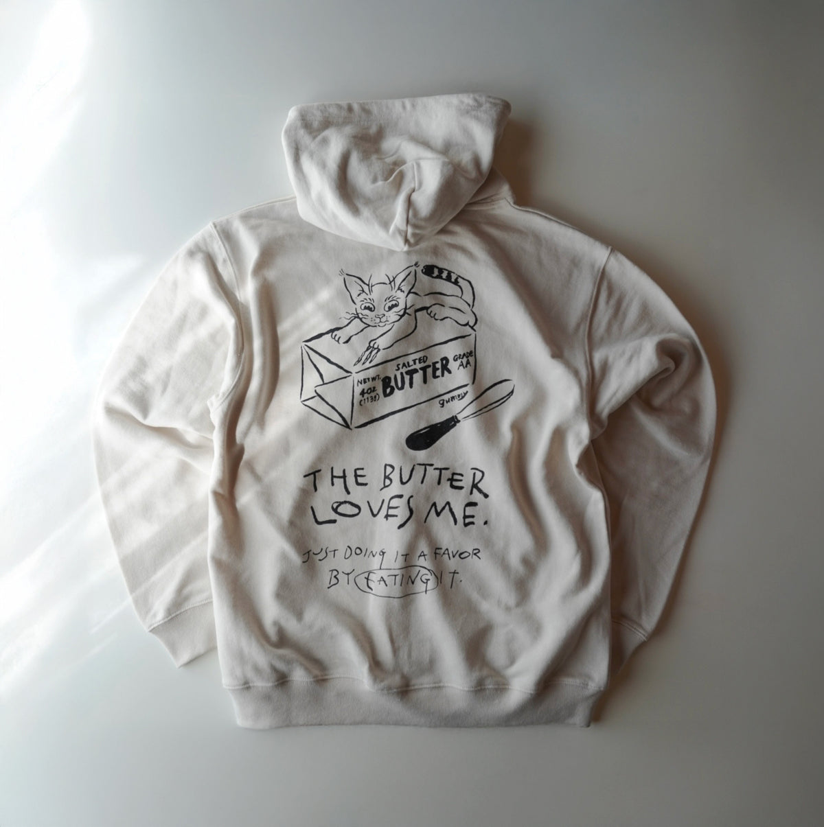【Pre-Order】The Butter loves me Zip-up Hoodie