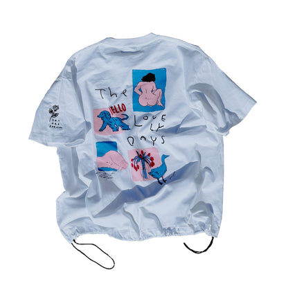 【Pre-Order】The lovely days Tshirt with a drawstring