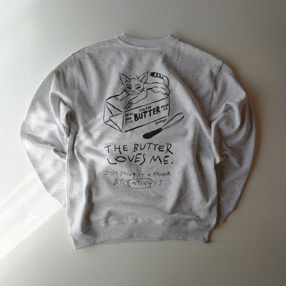 【Pre-Order】The Butter loves me  Sweatshirt