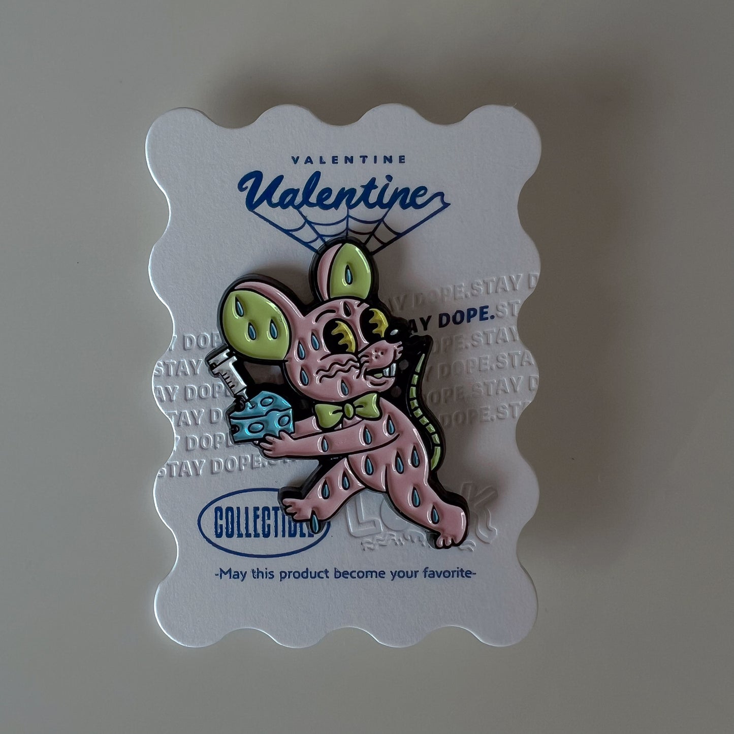 Drug Mouse Pin