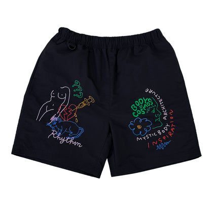 【Pre Order】COSMOS Nylon Easy Shorts