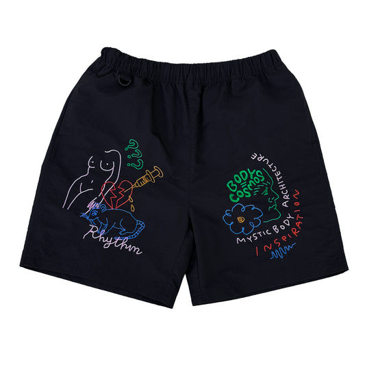 【Pre Order】COSMOS Nylon Easy Shorts