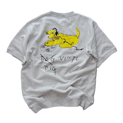 【Pre-Order】DOG VINYL French terry T-shirt
