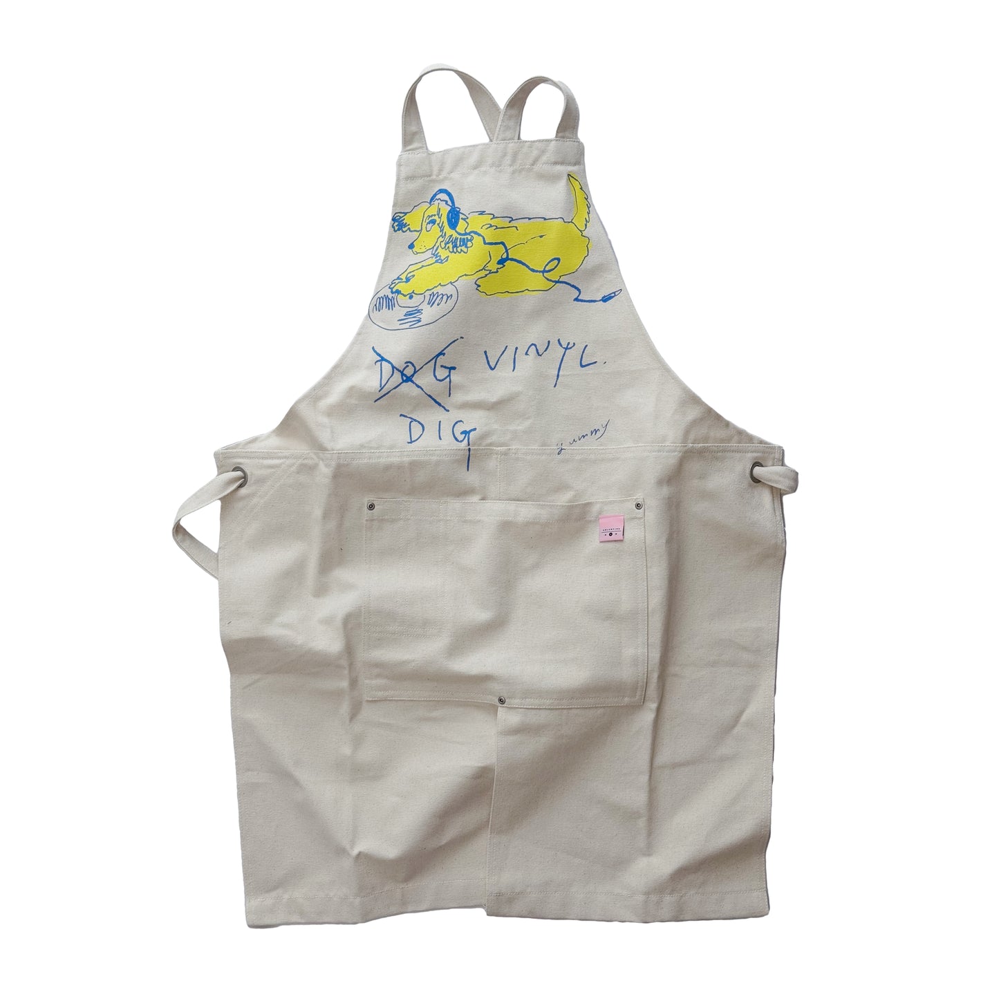 【Pre-Order】DOG VINYL Canvas Apron