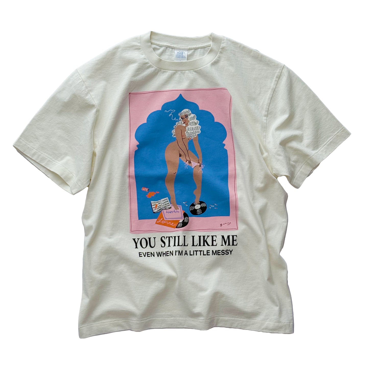 【Pre-Order】You Still Like Me  Vintage wash T-shirt