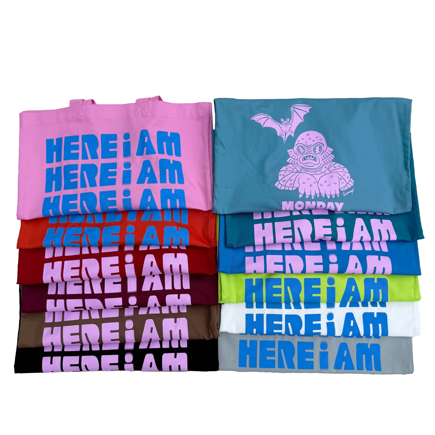 HERE i AM Tote bag