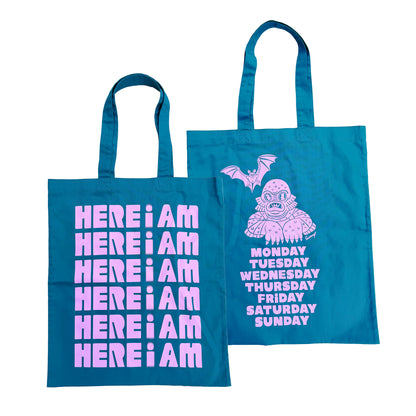 HERE i AM Tote bag