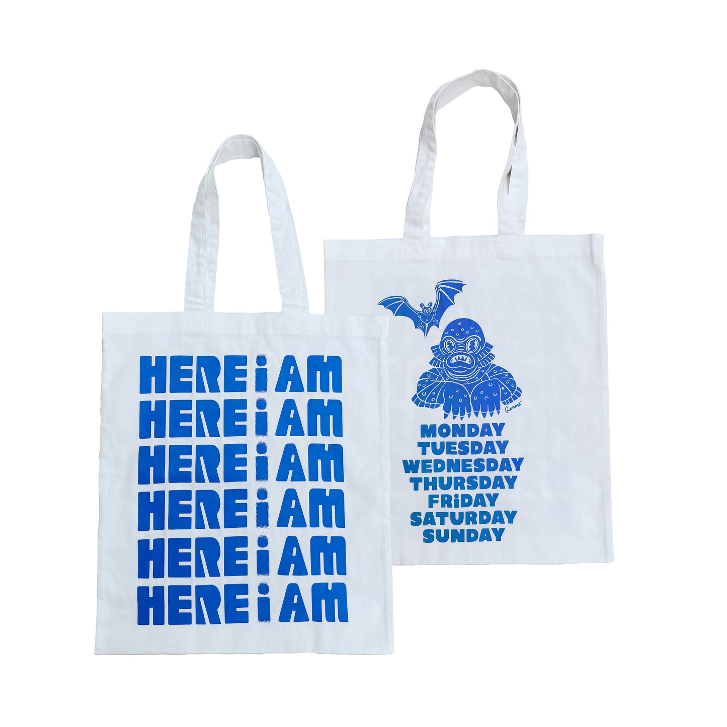 HERE i AM Tote bag
