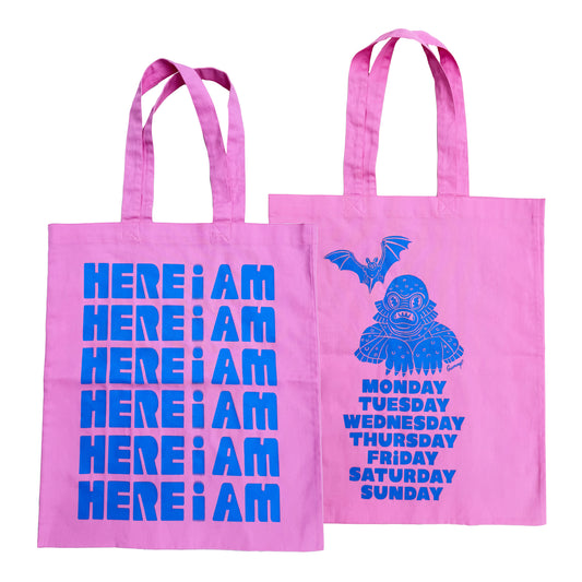 HERE i AM Tote bag
