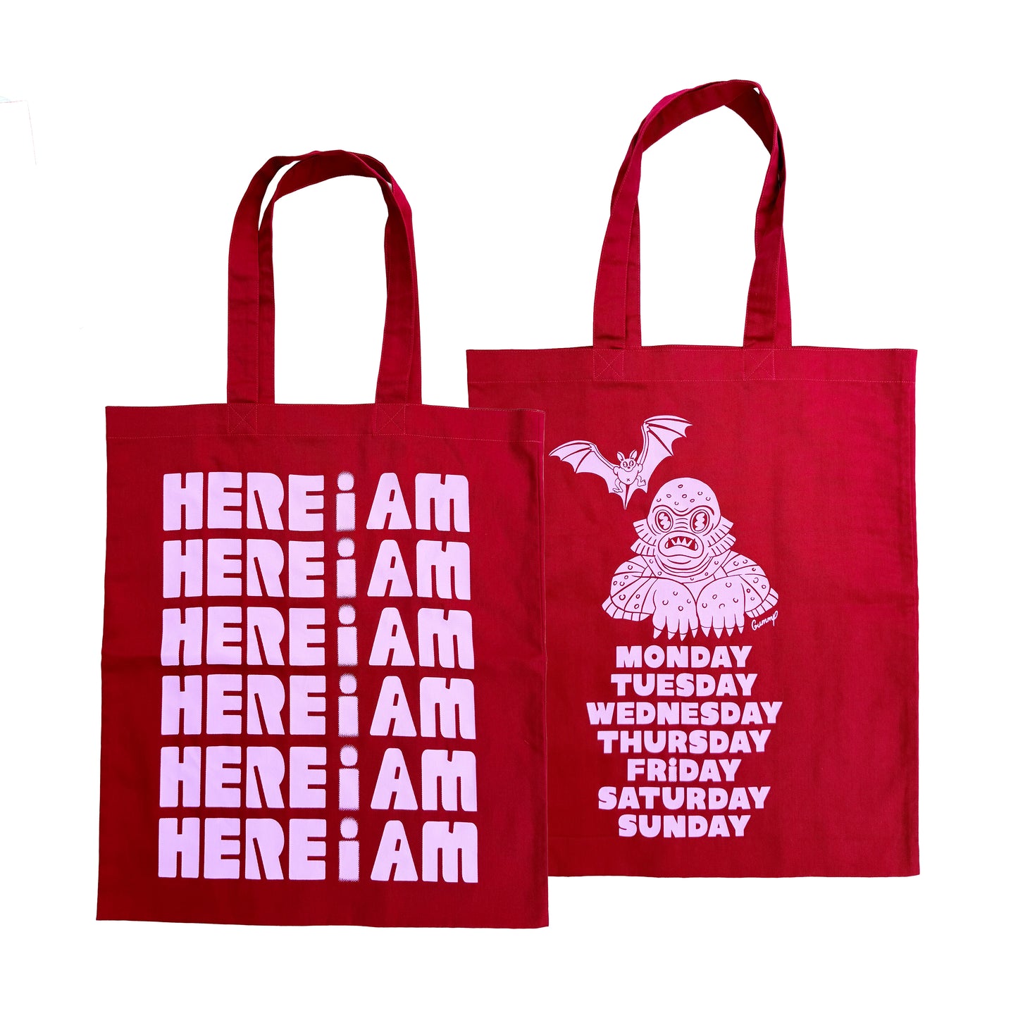 HERE i AM Tote bag