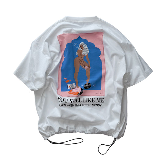 【Pre-Order】You Still Like Me drawcord T-shirt