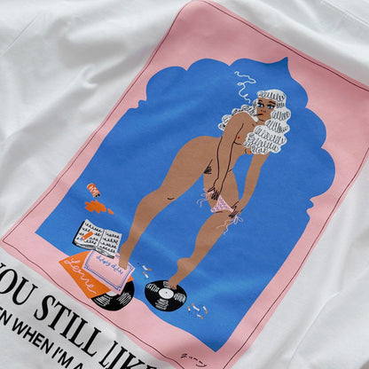 【Pre-Order】You Still Like Me  Vintage wash T-shirt