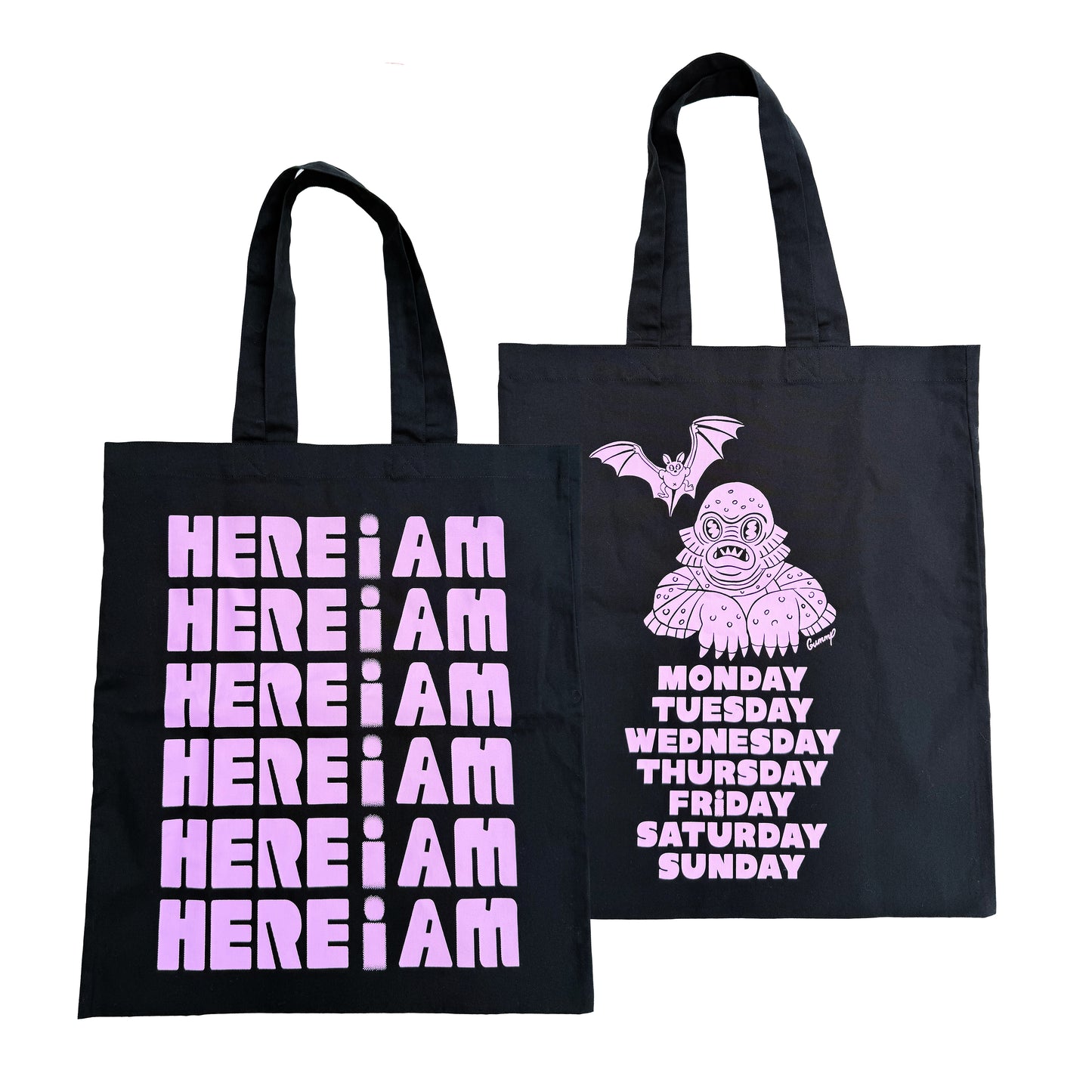 HERE i AM Tote bag
