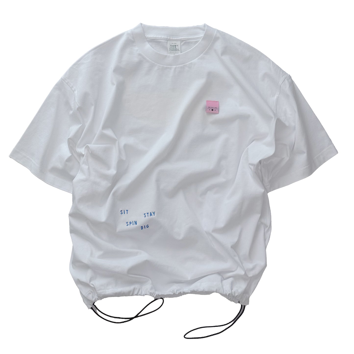 【Pre-Order】DOG VINYL Drawcord T-shirt