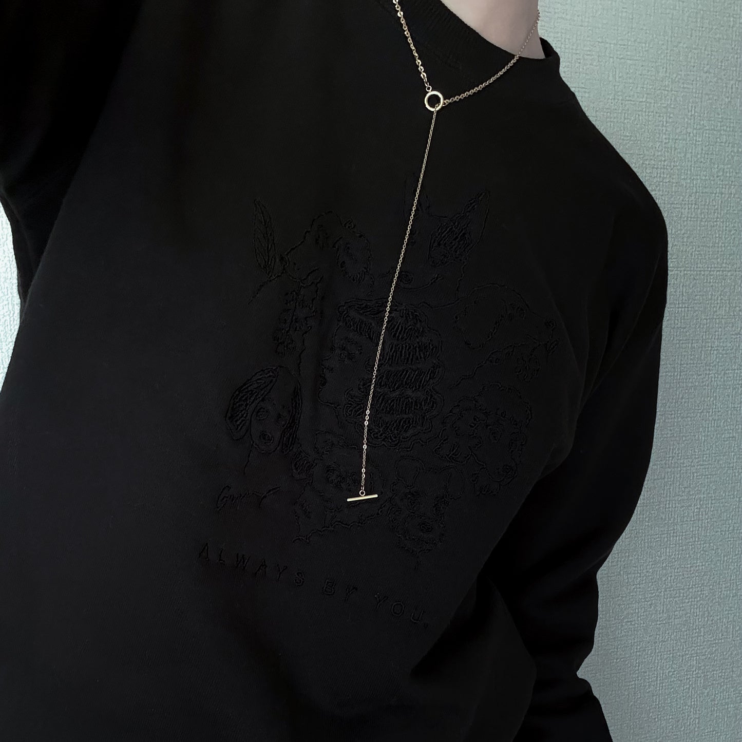 【予約】Dogs embroidered Sweatshirt