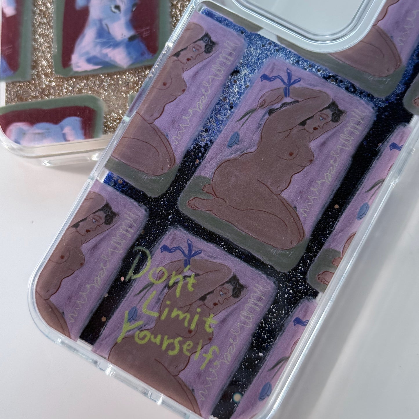 【Pre-Order】Glitter iPhone case
