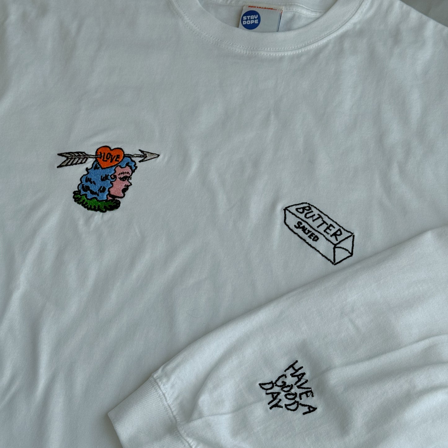 【Pre-Order】Butter Big silhouette Long sleeve Tshirt