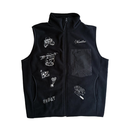 【Limited Pre-Order】Custom Embroidered fleece vest