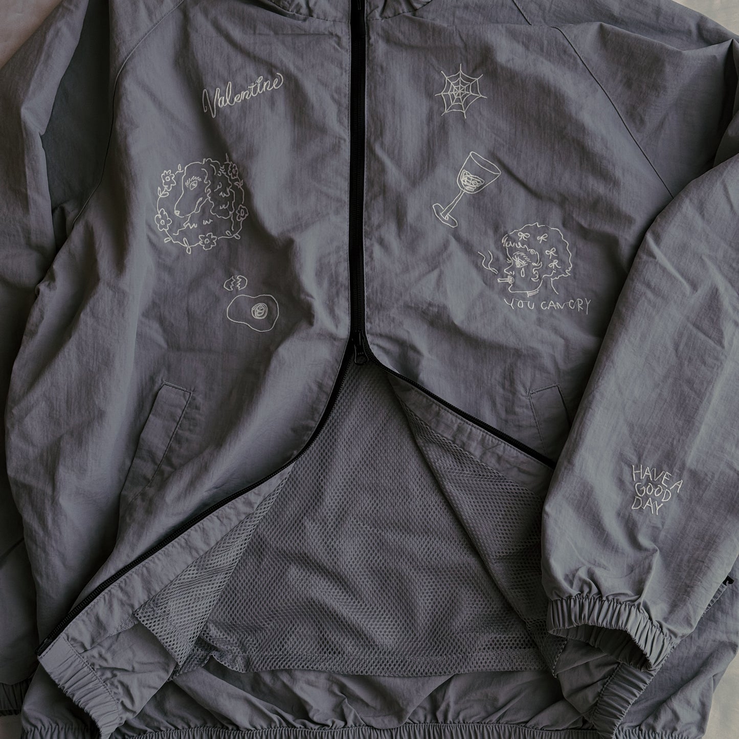 【Pre-Order】Custom Embroidered Nylon Jacket