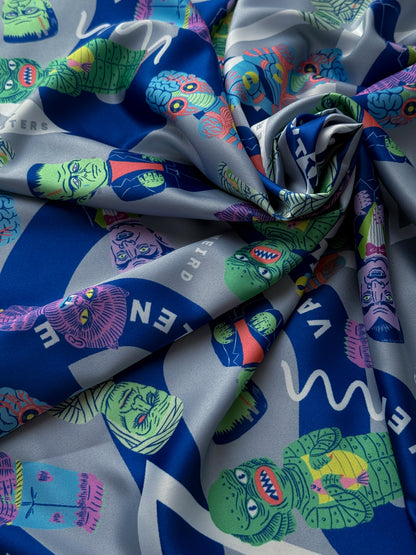 Bubble Bottle Monster scarf