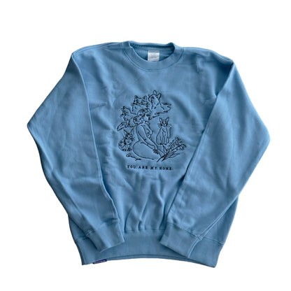 【予約】Cats embroidered Sweatshirt