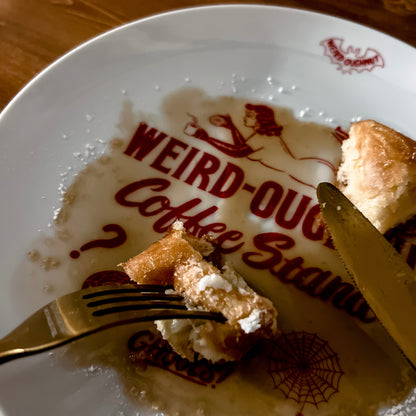 WEIRD-OUGHNUT Coffee Stand Plate